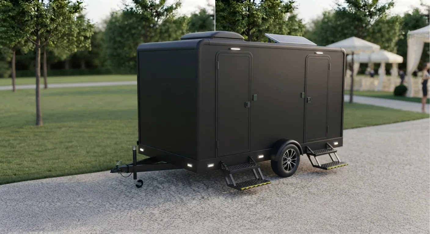 2 Stall Restroom Trailer in Rancho Cucamonga, CA