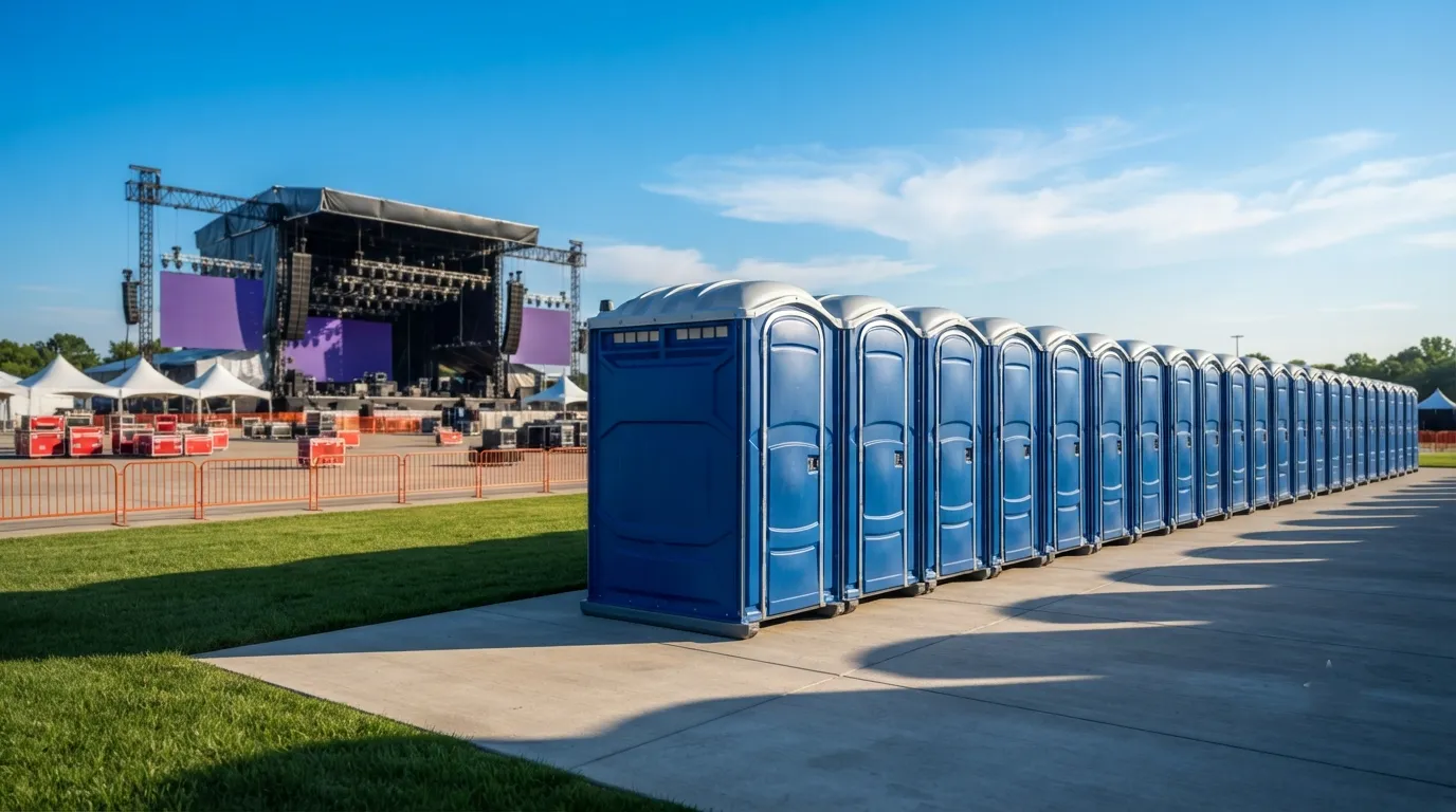 Concert Restroom Rental in Rancho Cucamonga, CA