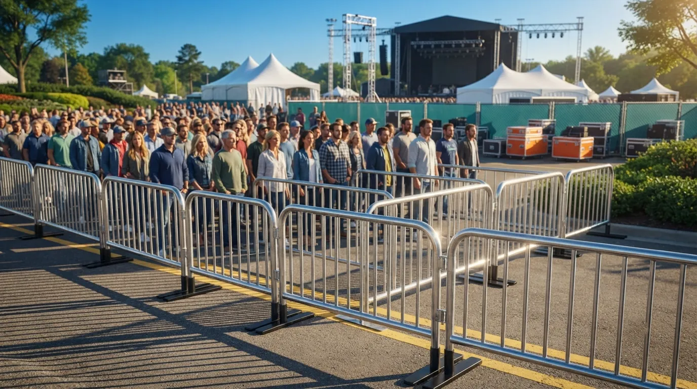 Crowd Control Barrier Rental in Rancho Cucamonga, CA