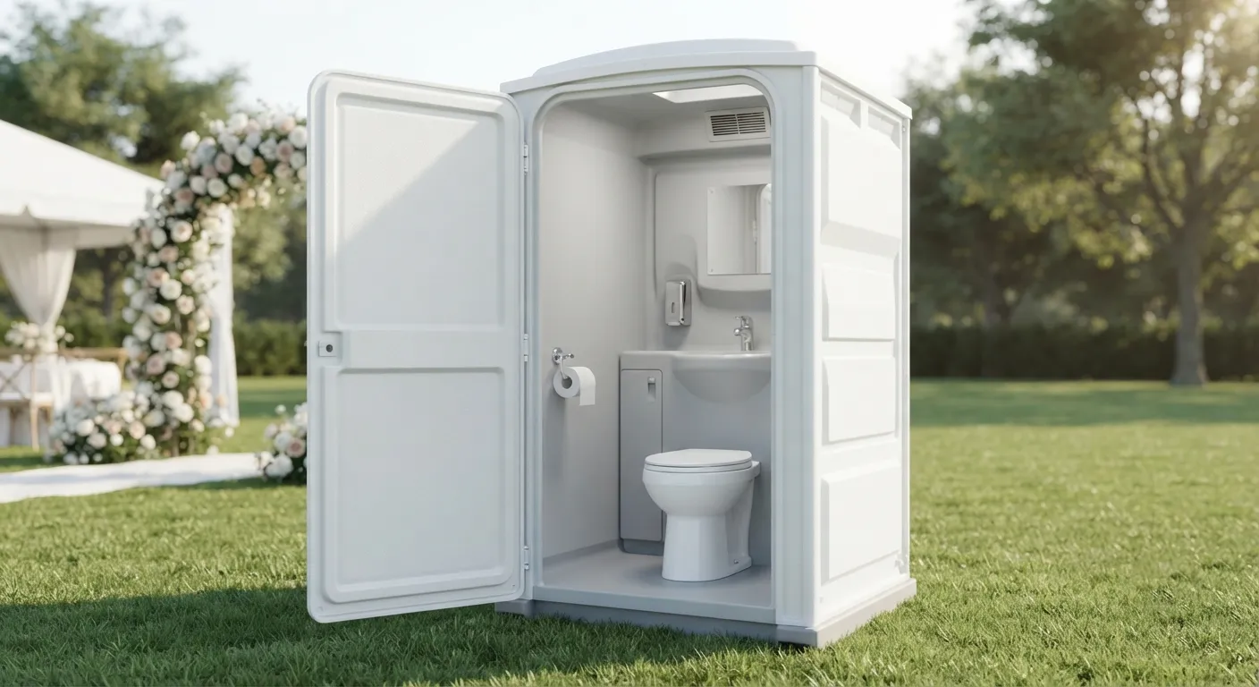 Deluxe Flushable Porta Potty in Rancho Cucamonga, CA