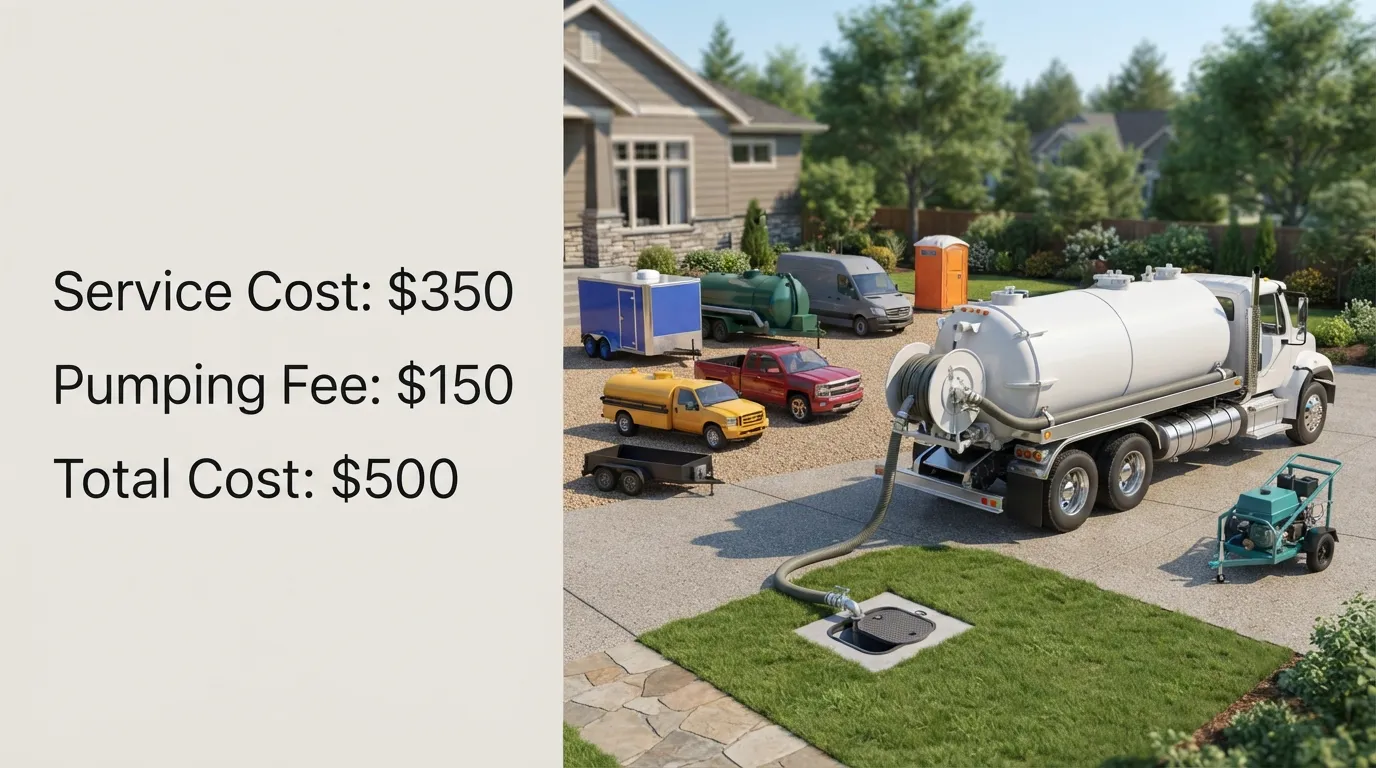 Septic Tank Pumping Cost in Rancho Cucamonga, CA